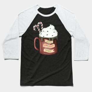 Merry and bright hot cocoa Baseball T-Shirt